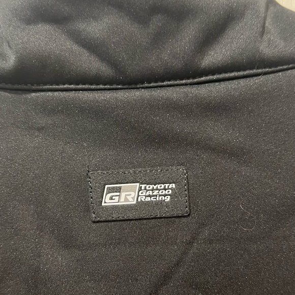 Toyota Gazoo racing black softshell jacket - Picture 3 of 5